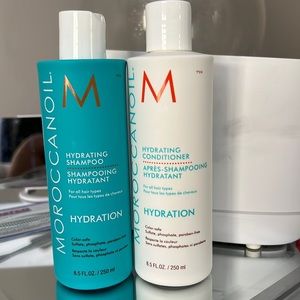 Moroccanoil hydration shampoo and conditioner 8.5oz